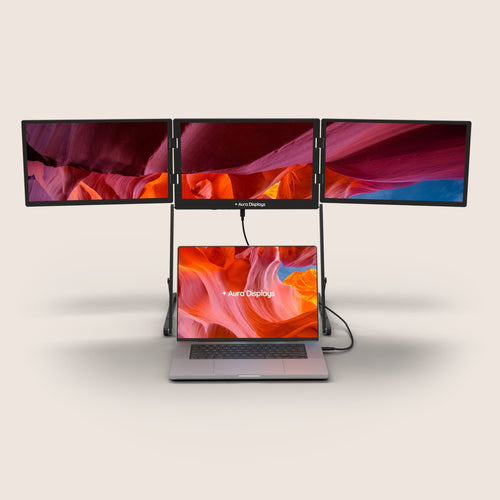 TriScreen Pro 14" Triple Laptop Monitor