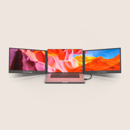 TriScreen Pro 14" Triple Laptop Monitor