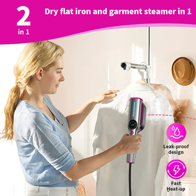 Pressora™ 2-in-1 Garment Steamer