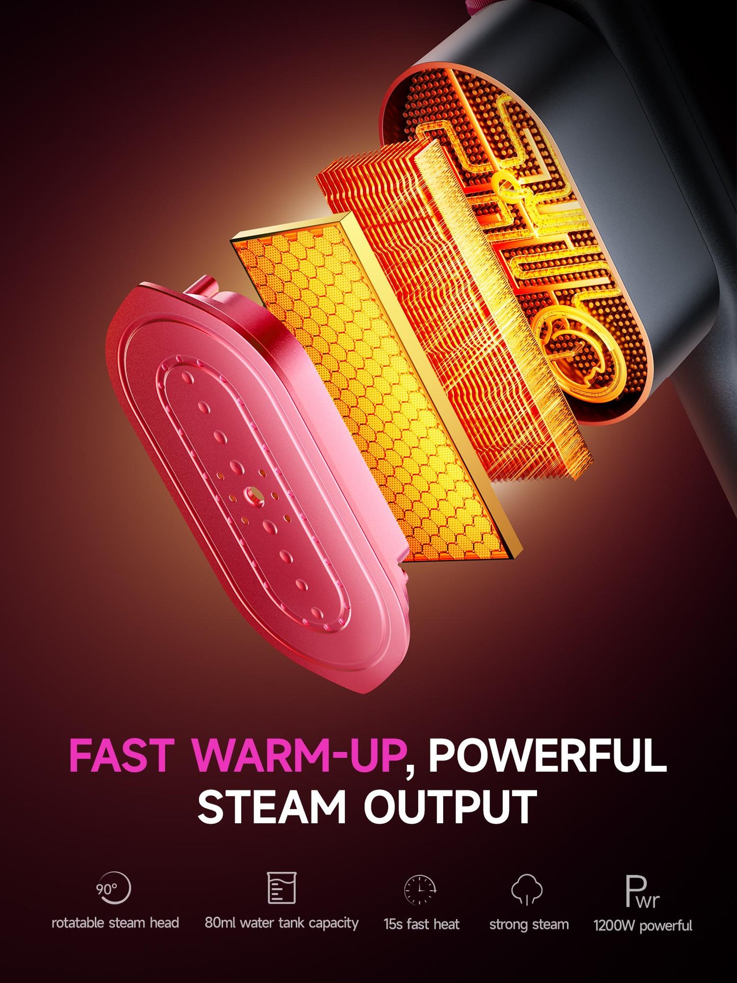 Pressora™ 2-in-1 Garment Steamer