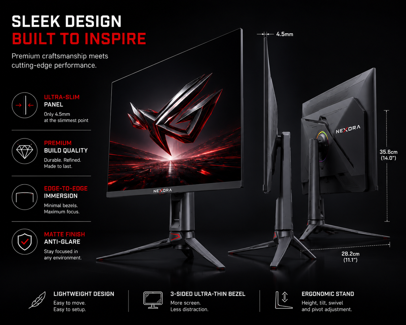 27" Dual-Mode OLED Gaming Monitor