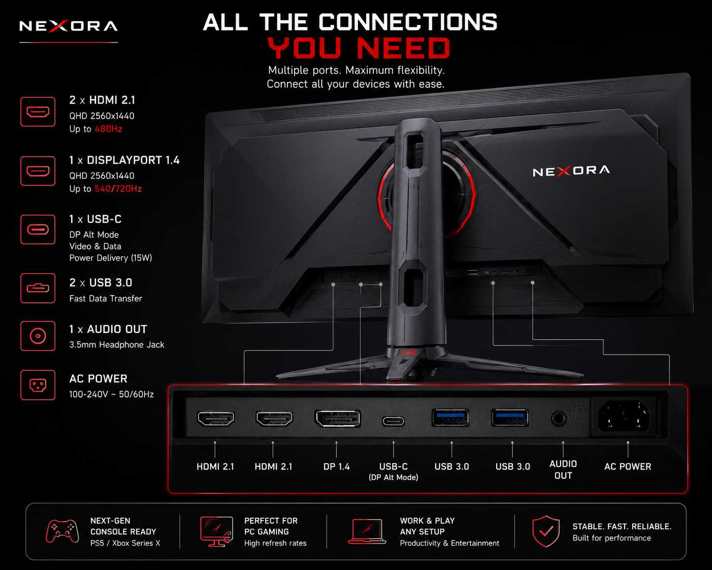 27" Dual-Mode OLED Gaming Monitor
