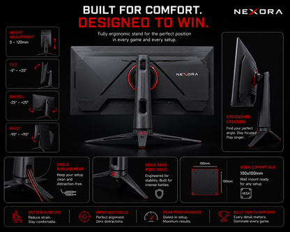 27" Dual-Mode OLED Gaming Monitor